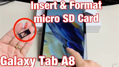 samsung galaxy tab a 8 installing smart card|Samsung Tab a8 sim card insert.